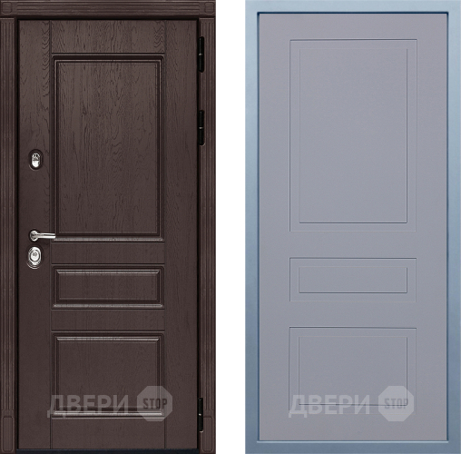 Входная металлическая Дверь Дива МД-90 Н-13 Силк Маус в Жуковский