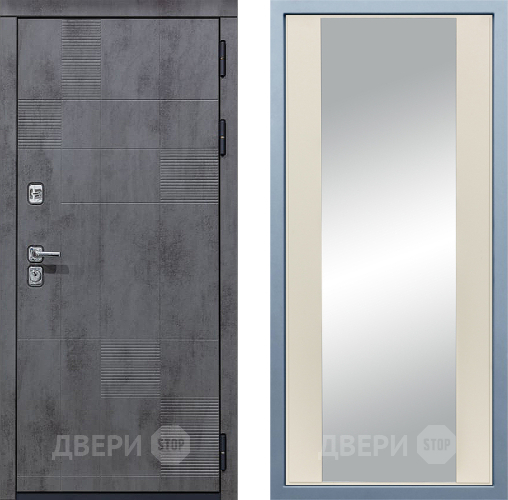 Входная металлическая Дверь Дива МД-35 Д-15 Зеркало Шампань в Жуковский