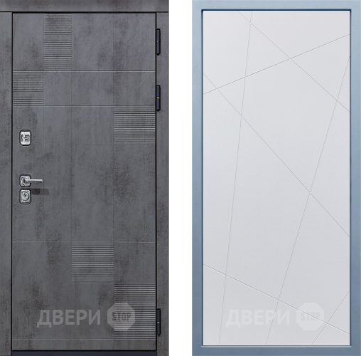 Входная металлическая Дверь Дива МД-35 Д-11 Белый в Жуковский