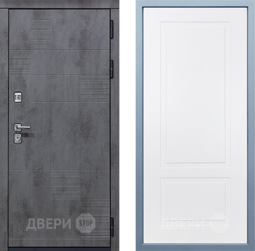 Входная металлическая Дверь Дива МД-35 Н-7 Белый в Жуковский