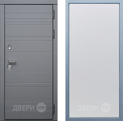 Входная металлическая Дверь Дива МД-39 Н-1 Белый в Жуковский