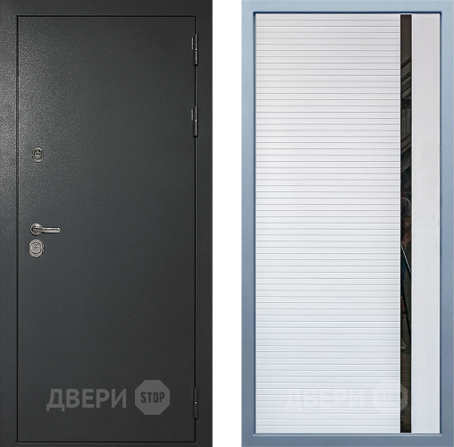 Входная металлическая Дверь Дива МД-40 Титан МХ-45 Белый матовый в Жуковский