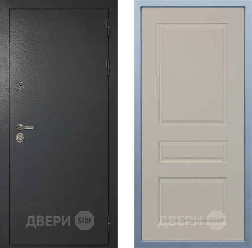 Входная металлическая Дверь Дива МД-40 Титан Д-13 Шампань в Жуковский