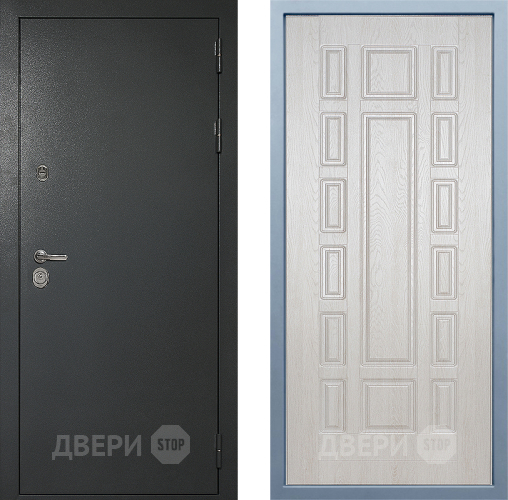 Входная металлическая Дверь Дива МД-40 Титан М-2 Дуб филадельфия крем в Жуковский