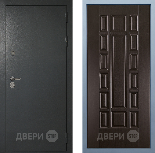 Входная металлическая Дверь Дива МД-40 Титан М-2 Венге в Жуковский