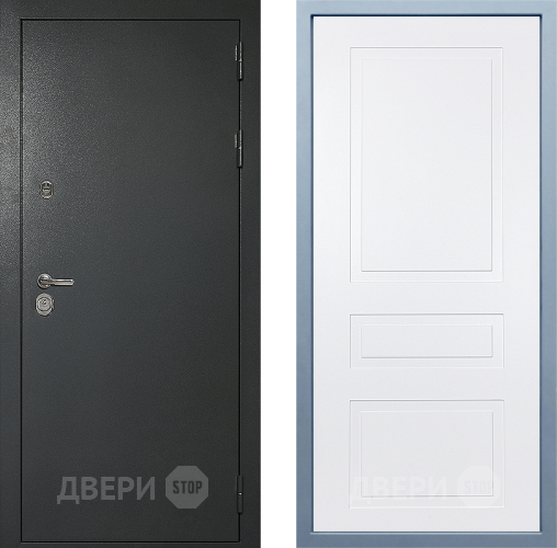 Дверь Дива МД-40 Титан Н-13 Белый в Жуковский
