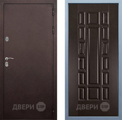 Входная металлическая Дверь Дива МД-40 Медь М-2 Венге в Жуковский