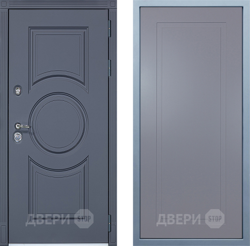 Входная металлическая Дверь Дива МХ-30 STR Н-10 Силк Маус в Жуковский