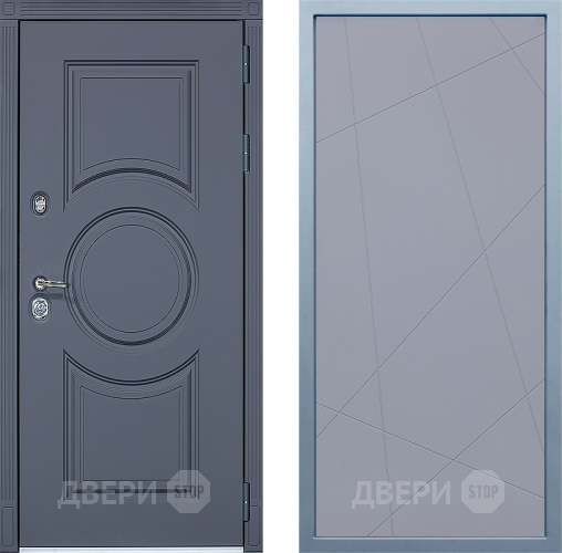Входная металлическая Дверь Дива МХ-30 STR Д-11 Силк Маус в Жуковский