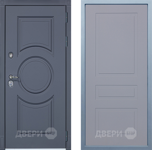 Входная металлическая Дверь Дива МХ-30 STR Н-13 Силк Маус в Жуковский