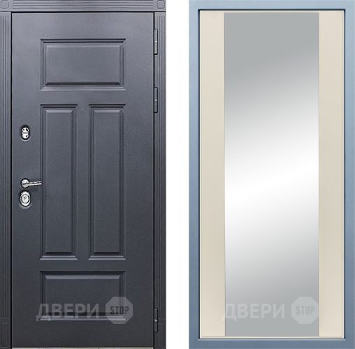Входная металлическая Дверь Дива МХ-29 STR Д-15 Зеркало Шампань в Жуковский