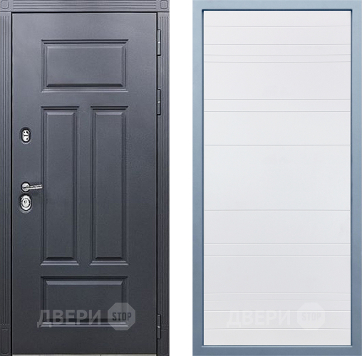 Входная металлическая Дверь Дива МХ-29 STR Д-5 Белый в Жуковский