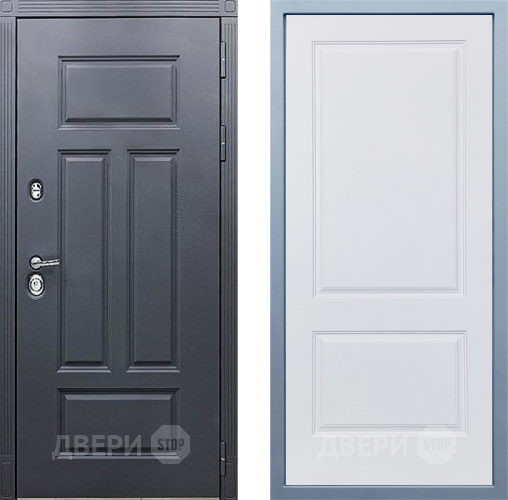 Входная металлическая Дверь Дива МХ-29 STR Д-7 Белый в Жуковский