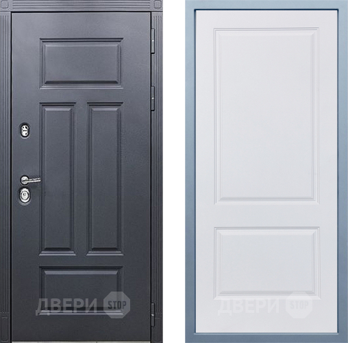 Входная металлическая Дверь Дива МХ-29 STR Д-7 Белый в Жуковский