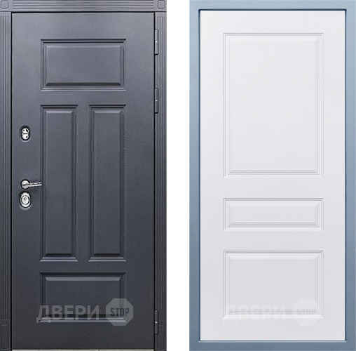 Входная металлическая Дверь Дива МХ-29 STR Д-13 Белый в Жуковский