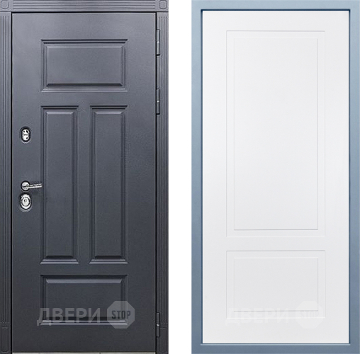 Входная металлическая Дверь Дива МХ-29 STR Н-7 Белый в Жуковский