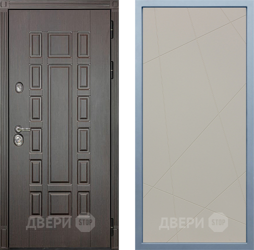 Входная металлическая Дверь Дива МХ-53 STR Д-11 Шампань в Жуковский