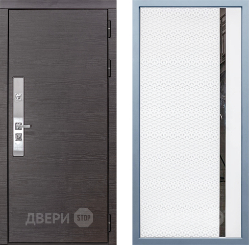 Входная металлическая Дверь Дива МХ-39 STR МХ-47 Белый матовый в Жуковский