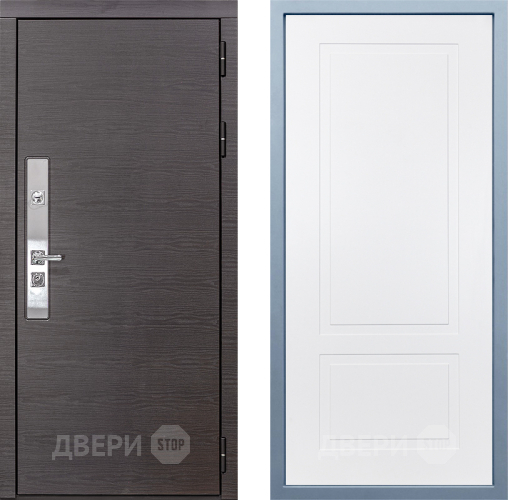 Входная металлическая Дверь Дива МХ-39 STR Н-7 Белый в Жуковский