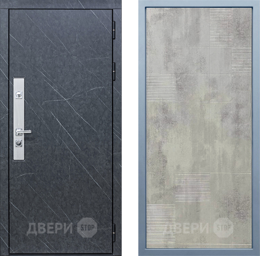 Входная металлическая Дверь Дива МХ-26 STR Д-4 Бетон темный в Жуковский