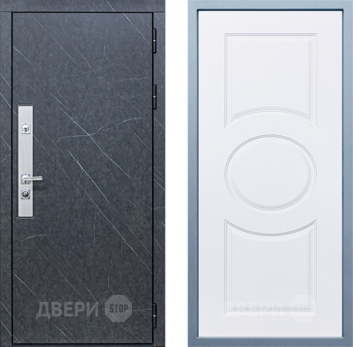 Входная металлическая Дверь Дива МХ-26 STR Д-8 Белый в Жуковский