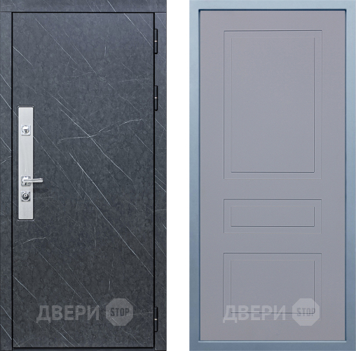 Входная металлическая Дверь Дива МХ-26 STR Н-13 Силк Маус в Жуковский