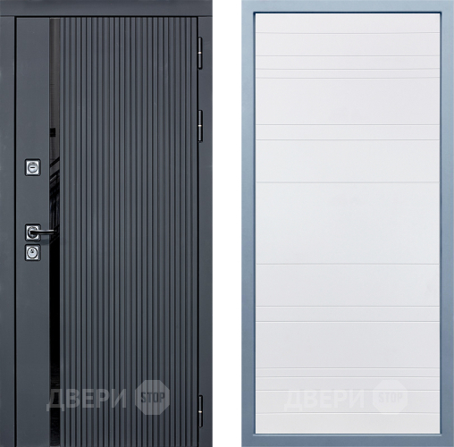 Входная металлическая Дверь Дива МХ-46 STR Д-5 Белый в Жуковский