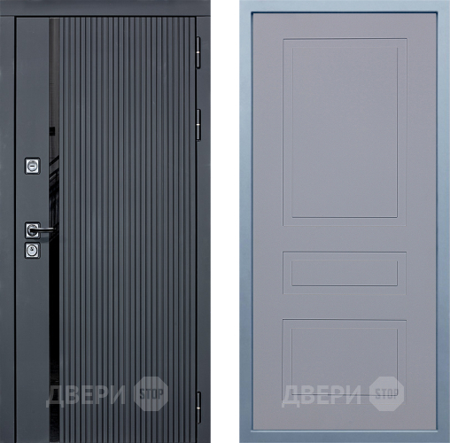 Входная металлическая Дверь Дива МХ-46 STR Н-13 Силк Маус в Жуковский