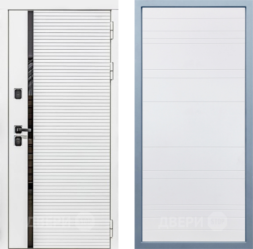 Входная металлическая Дверь Дива МХ-45 Белая STR Д-5 Белый в Жуковский