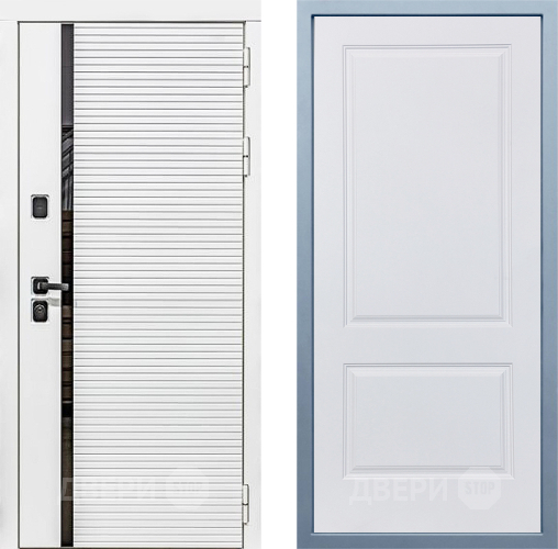 Входная металлическая Дверь Дива МХ-45 Белая STR Д-7 Белый в Жуковский