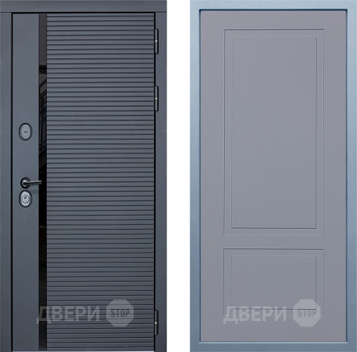 Входная металлическая Дверь Дива МХ-45 STR Н-7 Силк Маус в Жуковский