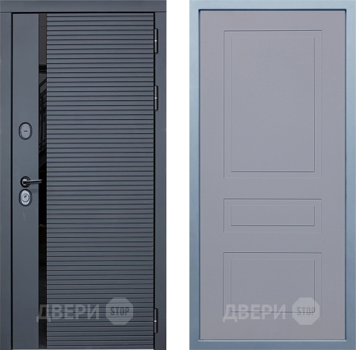 Входная металлическая Дверь Дива МХ-45 STR Н-13 Силк Маус в Жуковский