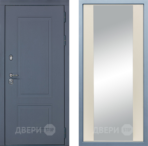 Входная металлическая Дверь Дива МХ-38 STR Д-15 Зеркало Шампань в Жуковский