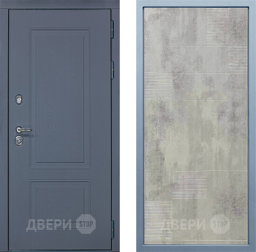 Входная металлическая Дверь Дива МХ-38 STR Д-4 Бетон темный в Жуковский