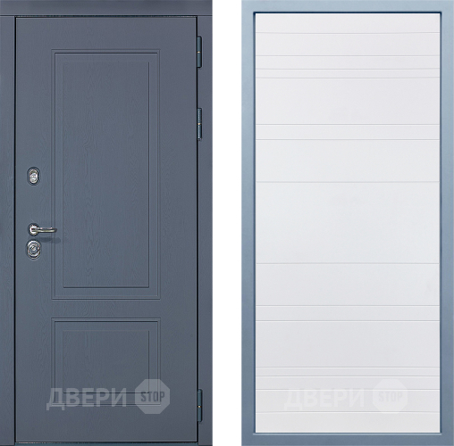 Входная металлическая Дверь Дива МХ-38 STR Д-5 Белый в Жуковский