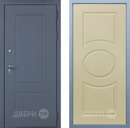 Входная металлическая Дверь Дива МХ-38 STR Д-8 Шампань в Жуковский