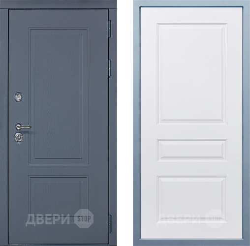 Входная металлическая Дверь Дива МХ-38 STR Д-13 Белый в Жуковский