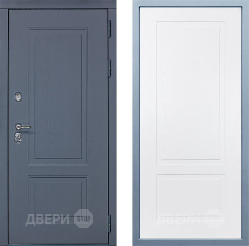 Входная металлическая Дверь Дива МХ-38 STR Н-7 Белый в Жуковский