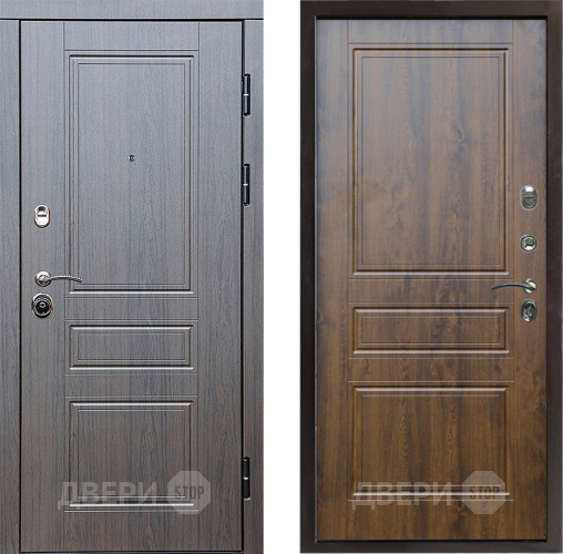 Входная металлическая Дверь Престиж Классика Венге Классика Дуб в Жуковский