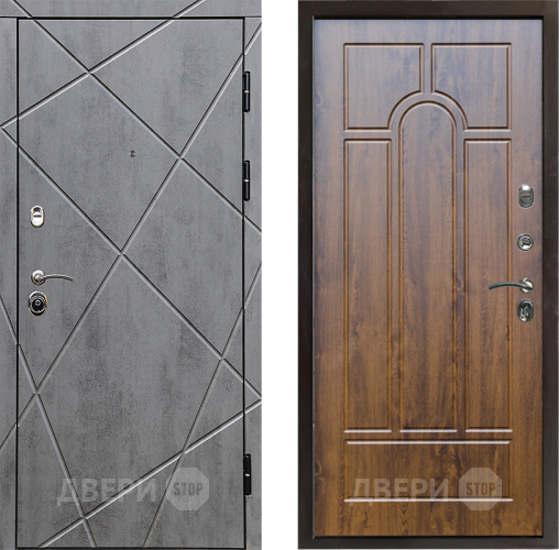 Входная металлическая Дверь Престиж Лучи Арка Дуб в Жуковский