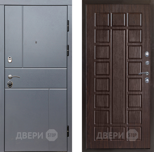 Входная металлическая Дверь Престиж Горизонт Грэй Престиж Венге в Жуковский