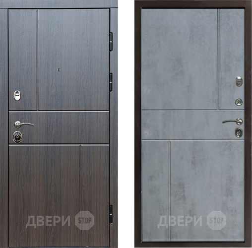 Входная металлическая Дверь Престиж Горизонт Венге Горизонт Бетон темный в Жуковский