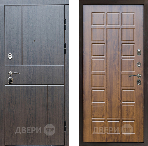 Входная металлическая Дверь Престиж Горизонт Венге Престиж Дуб в Жуковский