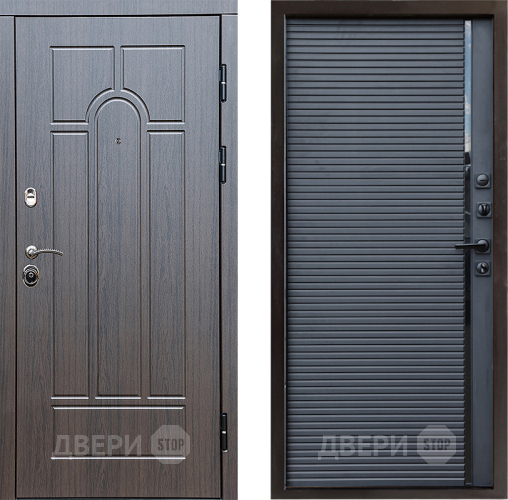 Входная металлическая Дверь Престиж Арка Porte Черный кварц в Жуковский