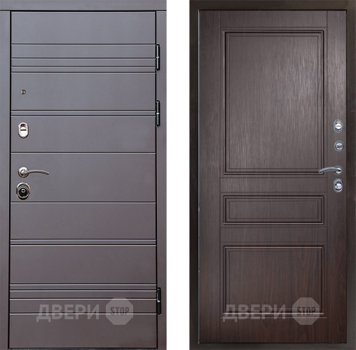 Входная металлическая Дверь Престиж Линия Браун Классика Венге в Жуковский