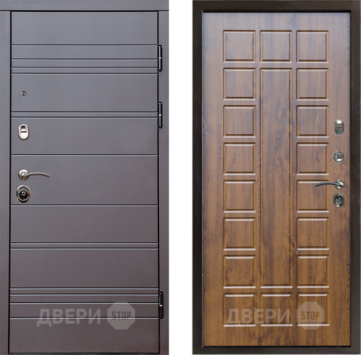 Входная металлическая Дверь Престиж Линия Браун Престиж Дуб в Жуковский