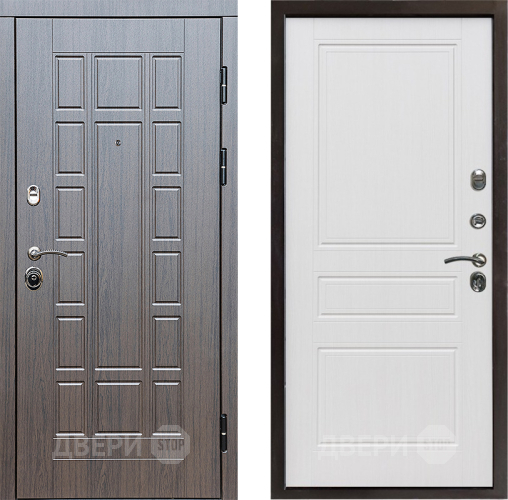 Входная металлическая Дверь Престиж Престиж Классика Белое дерево в Жуковский