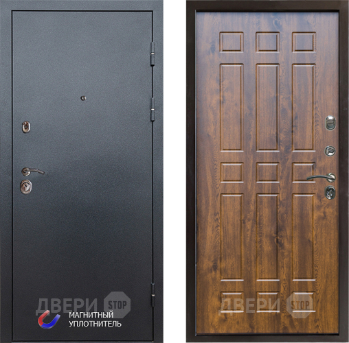 Входная металлическая Дверь Престиж Графит Спарта Дуб в Жуковский