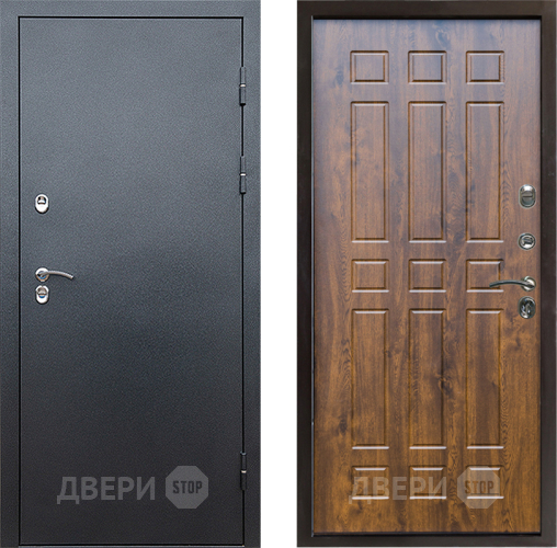 Входная металлическая Дверь Престиж TERMO с терморазрывом Снегирь Серебро Спарта Дуб в Жуковский