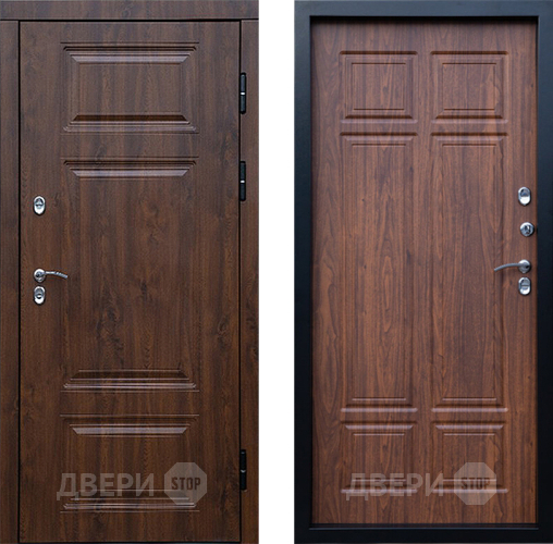 Входная металлическая Дверь Престиж TERMO с терморазрывом Премиум Орех Премиум Орех темный в Жуковский